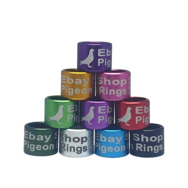 Aluminium Standard (7mm & 8mm) Pigeon Ring